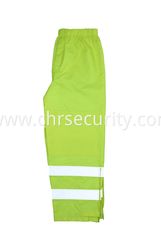 Road government safety reflective rain pants